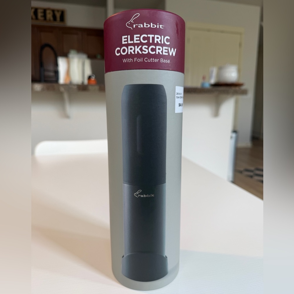 Rabbit Electric Corkscrew with Foil Cutter
